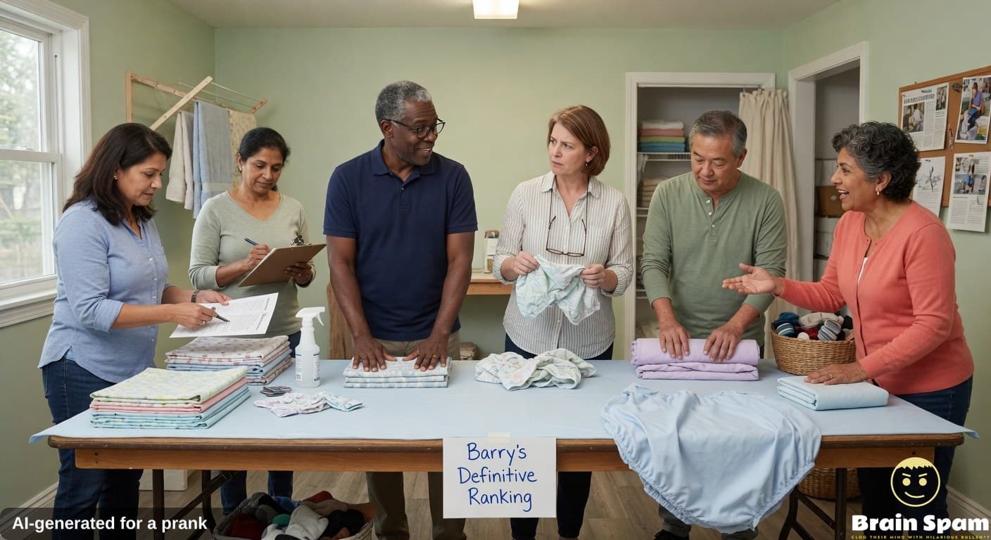 Barry Onwudiwe publishes definitive ranking of every way to fold a fitted sheet
